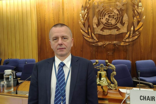 Prof. Przemysław Krata ekspertem polskiej delegacji w 11. sesji Ship Design and Construction IMO
