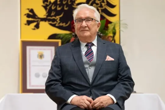 Prof. Edmund Wittbrodt z wyróżnieniem za wybitne zasługi dla województwa pomorskiego