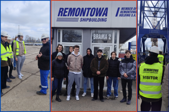 Gdańska Stocznia "Remontowa" otwarta na studentów WIMiO