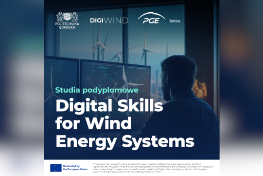 Digital Skills for Wind Energy Systems - studia w j. polskim na światowym poziomie