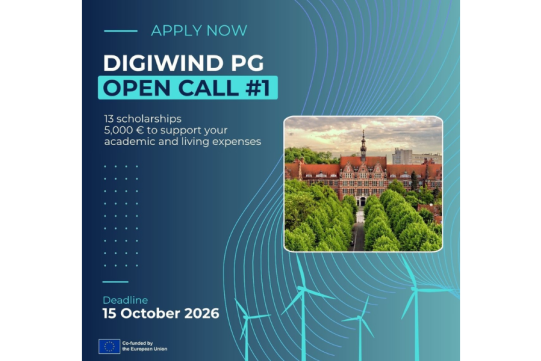 Digiwind #OpenCall: nabór na stypendia trwa