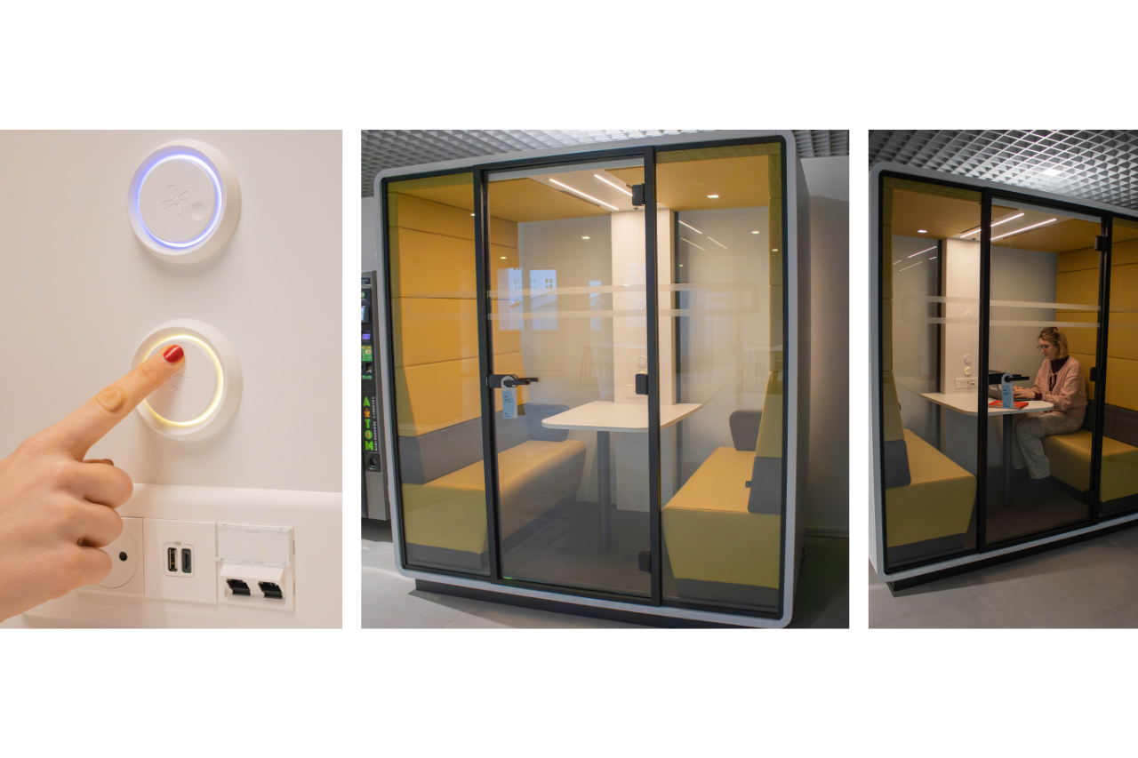 Cisza, pomysły i efektywna nauka. Nowa przestrzeń dla studentów na WIMiO