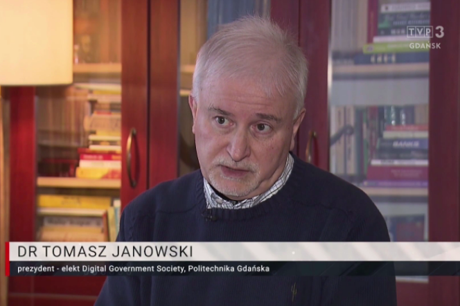Dr Tomasz Janowski w TVP3 Gdańsk