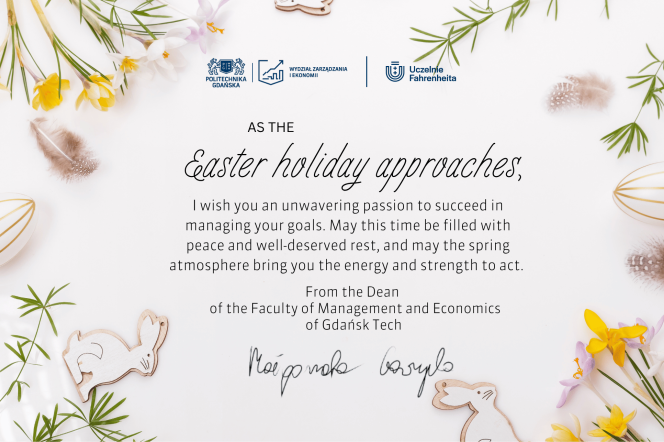 Happy Easter! | Faculty of Management and Economics at the Gdańsk ...