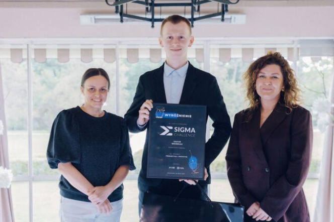Jakub Woźniak z wyróżnieniem Sigma Challenge 2026