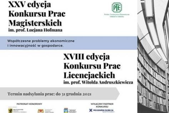 XXV edycja Konkursu Prac Magisterskich