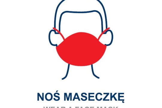 nos maseczkę